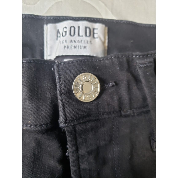 *Agolde Filter Free High Rise Black Skinny Jeans size 24 - Picture 8 of 10